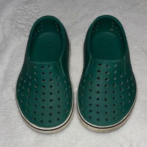 Native Kids' Green Slip-On Water Shoes
